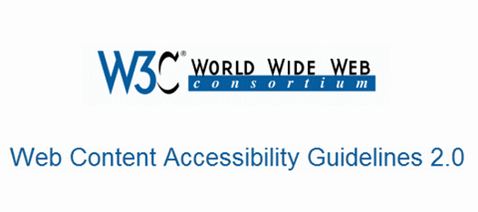 Banner W3C - Recomendações de Acessibilidade Web 2.0
